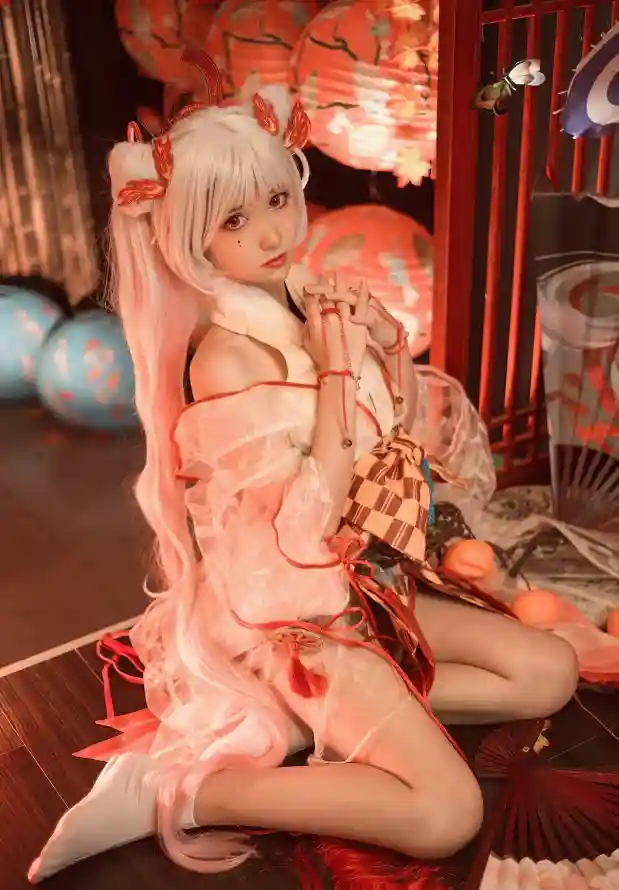 4k和服壁纸 - 和风 - 坐姿 - 少女「哲风壁纸」