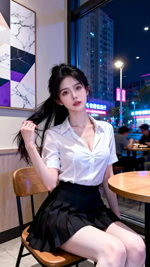 4k制服壁纸 - 壁纸 - 夜景 - 室内「哲风壁纸」