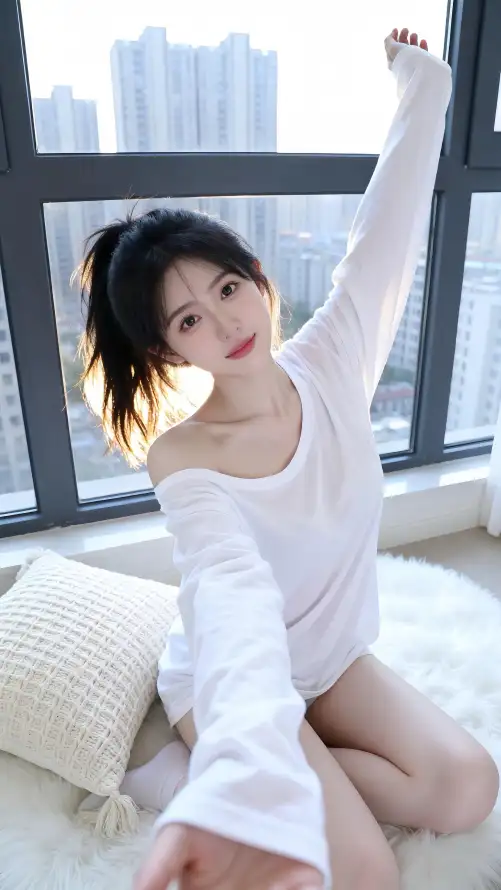 4k壁纸壁纸 - 少女 - 居家 - 手机「哲风壁纸」