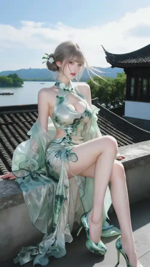 4k发髻壁纸 - 古风 - 壁纸 - 手机「哲风壁纸」