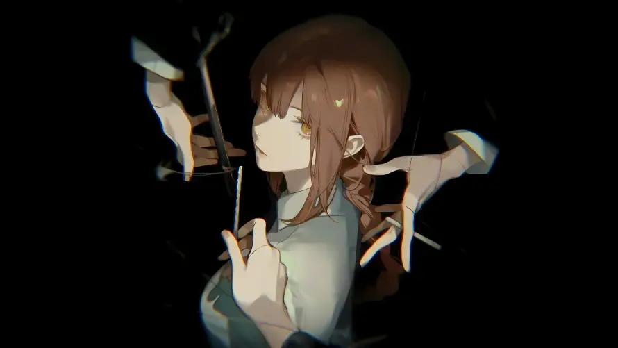 4k动漫壁纸-女性 - 插画-编发「哲风壁纸」