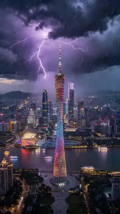 4k乌云壁纸 - 动态 - 地标 - 城市「哲风壁纸」