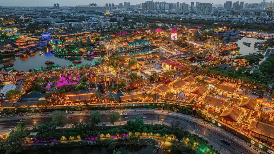 4k古城壁纸-城市 - 壁纸-夜景「哲风壁纸」