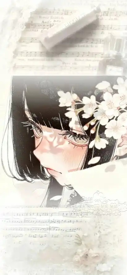 4k少女壁纸 - 插画 - 日系 - 樱花「哲风壁纸」