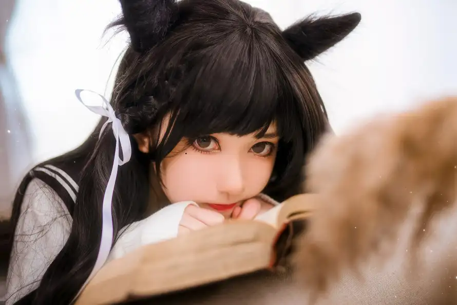 4k兽耳壁纸-写真 - 女性-日系「哲风壁纸」