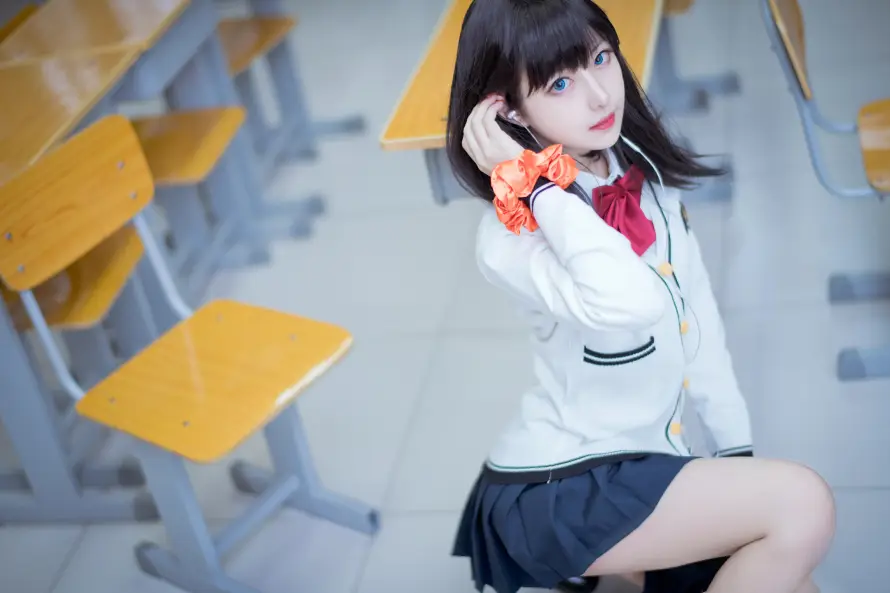 4k制服壁纸-jk - 教室-黑发「哲风壁纸」