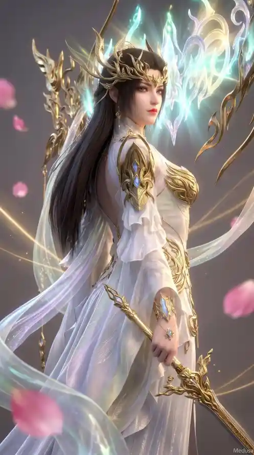 4k3D壁纸 - 古风 - 国漫 - 女王「哲风壁纸」