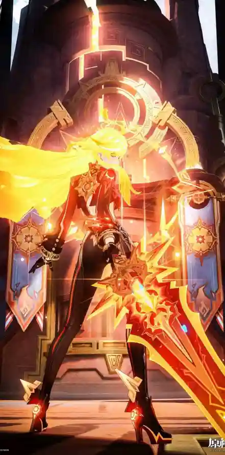 4k原神壁纸 - 御姐 - 火焰 - 火神「哲风壁纸」