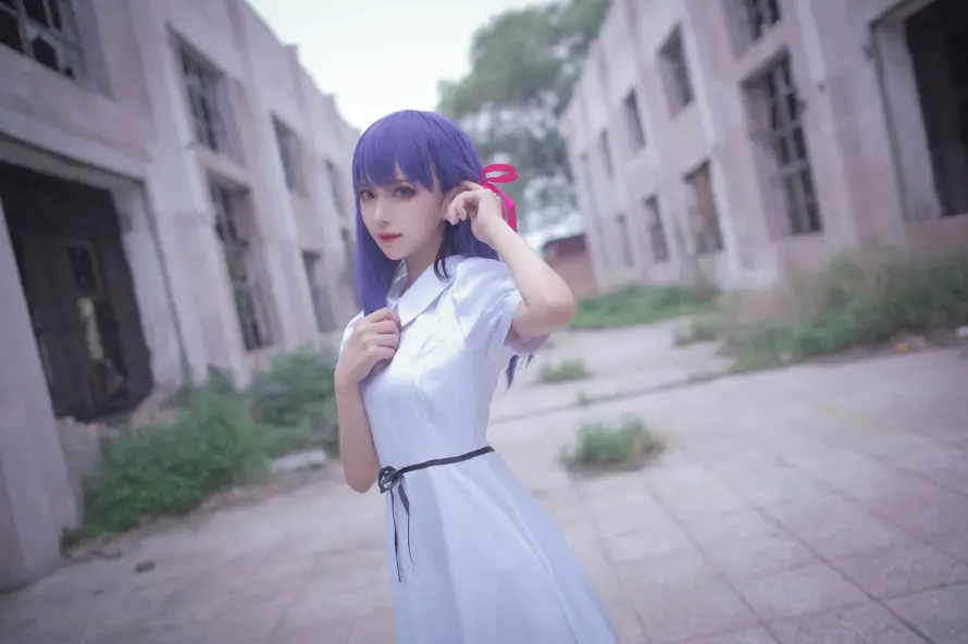 4k少女壁纸-户外 - 间桐樱-Fate「哲风壁纸」