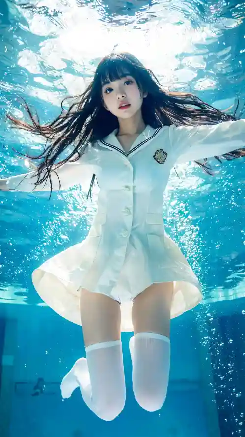 4k壁纸壁纸 - 少女 - 手机 - 气泡「哲风壁纸」