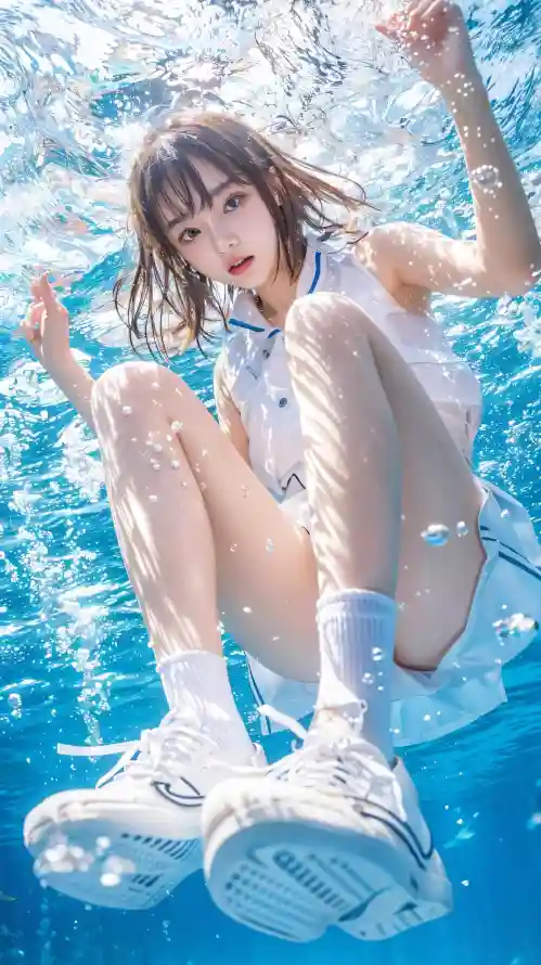 4k壁纸壁纸 - 少女 - 手机 - 气泡「哲风壁纸」