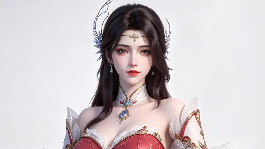 8k3D壁纸-丹塔 - 冷艳-古风「哲风壁纸」
