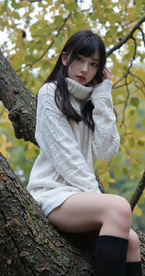 4k壁纸壁纸 - 树 - 少女 - 户外「哲风壁纸」