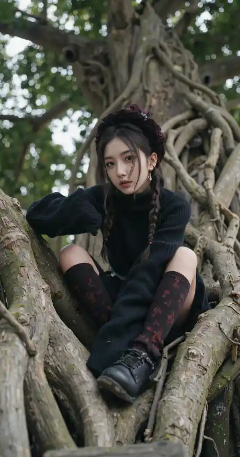 4k写真壁纸 - 壁纸 - 少女 - 户外「哲风壁纸」