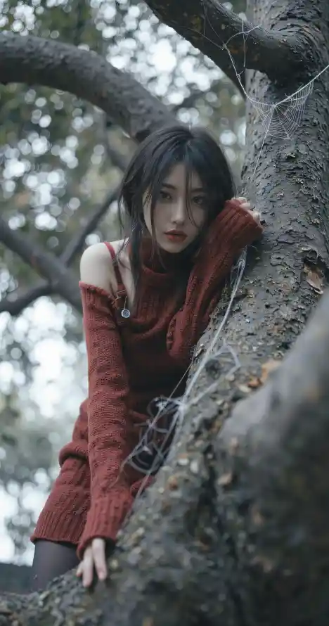 4k人像壁纸 - 写真 - 壁纸 - 大树「哲风壁纸」