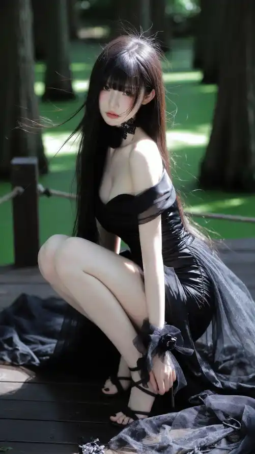 4k壁纸壁纸 - 手机 - 树林 - 美女「哲风壁纸」