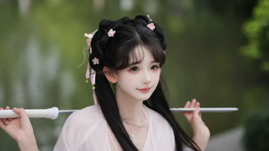 4k可爱壁纸 - 国风 - 少女 - 户外「哲风壁纸」 4k可爱壁纸 - 国风 - 少女 - 户外「哲风壁纸」
