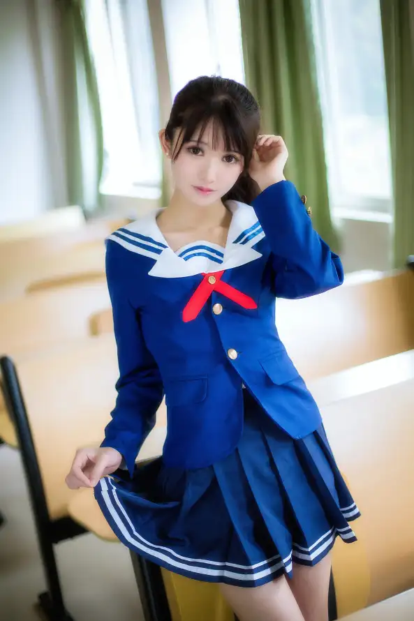 4kjk壁纸 - 制服 - 教室 - 日系「哲风壁纸」