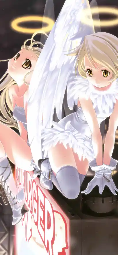 4k光环壁纸 - 天使 - 少女 - 手套「哲风壁纸」