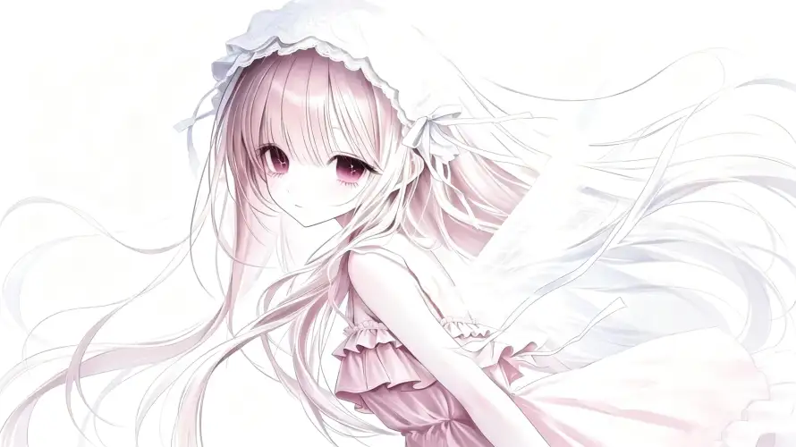 3k天使壁纸-萌 - 少女-日系「哲风壁纸」