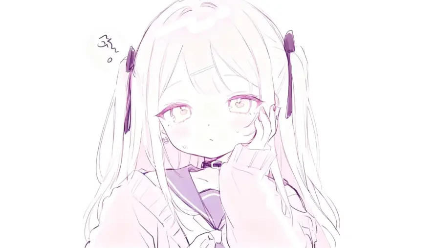 2k少女壁纸-萌 - 插画-日系「哲风壁纸」