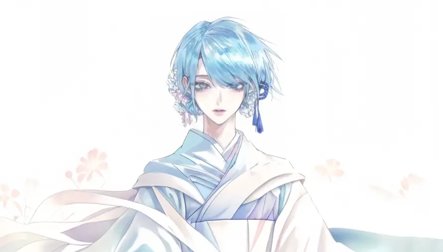 5k古风壁纸-少女 - 插画-汉服「哲风壁纸」