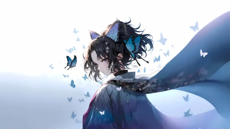 3k侧脸壁纸-少女 - 日系-短发「哲风壁纸」