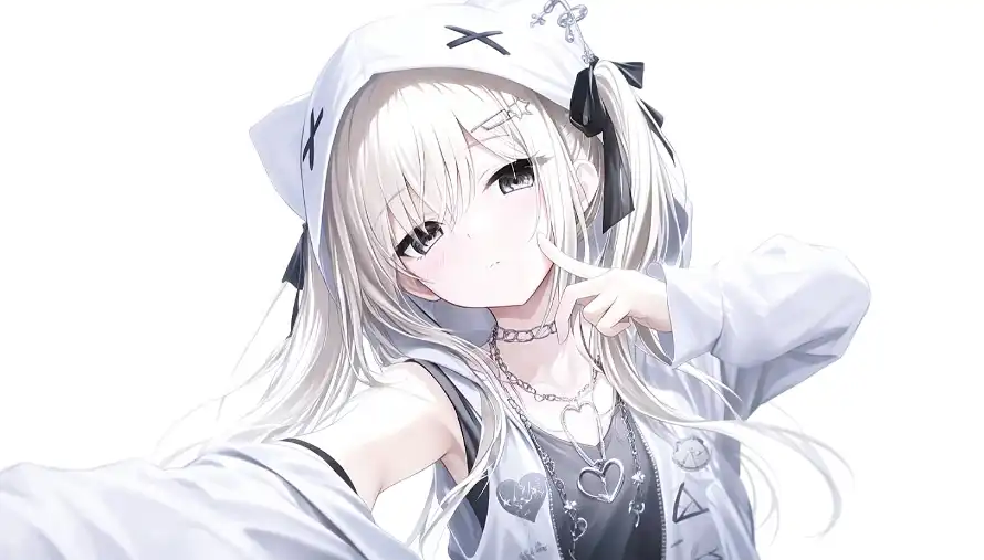 2k卫衣壁纸-宅 - 少女-居家「哲风壁纸」
