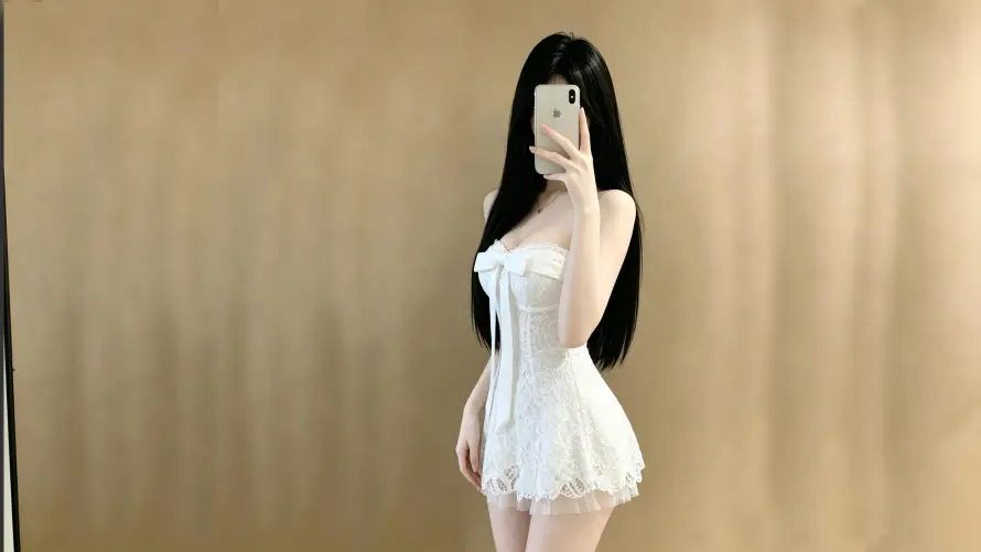 8k壁纸壁纸-室内 - 电脑-美女「哲风壁纸」