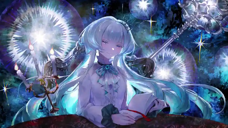 4k少女壁纸-星星 - 星空-烛台「哲风壁纸」