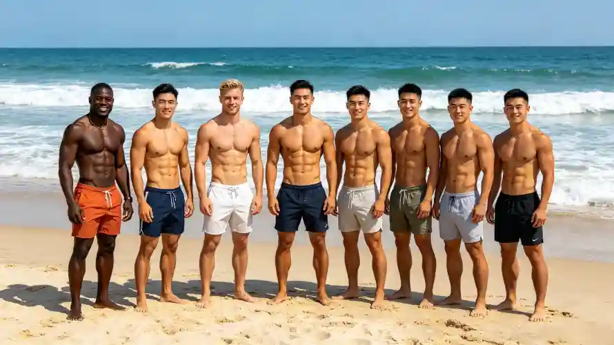 3k健身壁纸-型男 - 多人-帅哥「哲风壁纸」