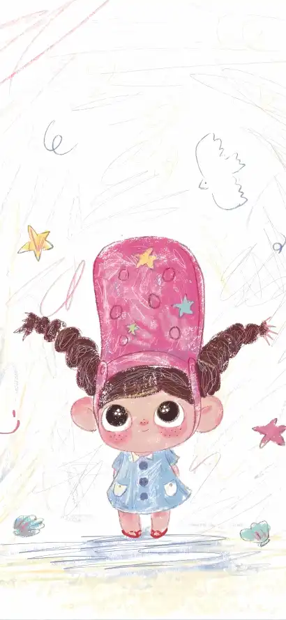 4k卡通壁纸 - 可爱 - 手绘 - 插画「哲风壁纸」