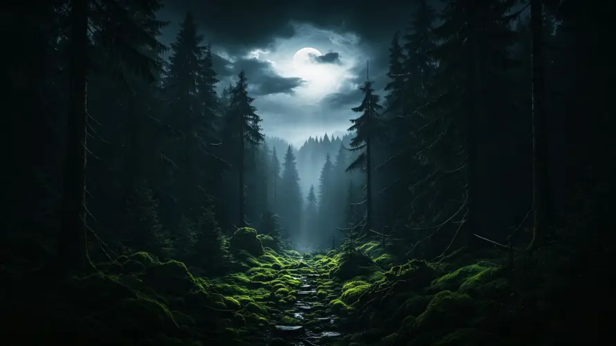 3k云雾壁纸-冷调 - 壁纸-夜景「哲风壁纸」