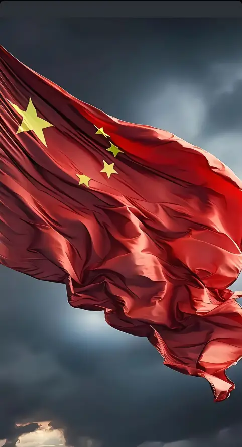 4k国旗壁纸 - 天空 - 爱国 - 红色「哲风壁纸」