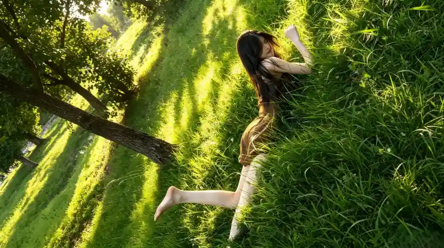 3k光影壁纸-夏日 - 奔跑-户外「哲风壁纸」