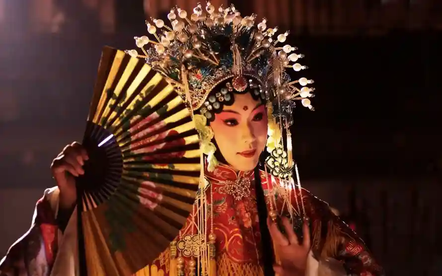 3k京剧壁纸-凤冠 - 国风-妆造「哲风壁纸」