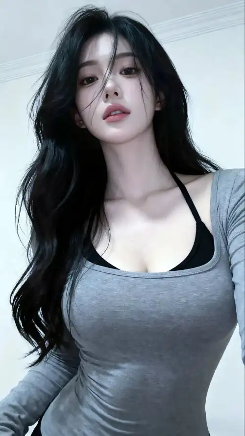 4k淡妆壁纸 - 纯欲 - 美女 - 自拍「哲风壁纸」