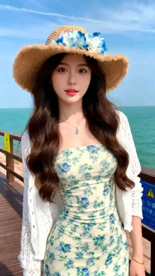 4k夏日壁纸 - 大海 - 旅行 - 栈桥「哲风壁纸」