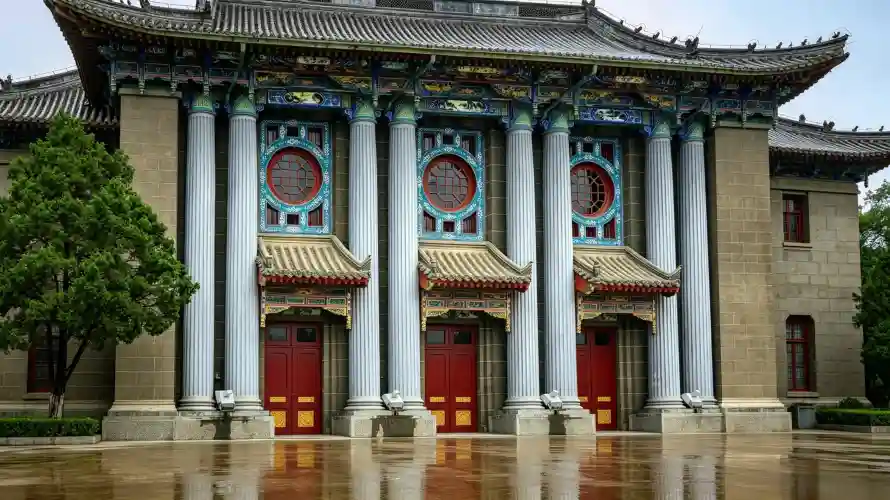 3k倒影壁纸-壁纸 - 广场-树木「哲风壁纸」