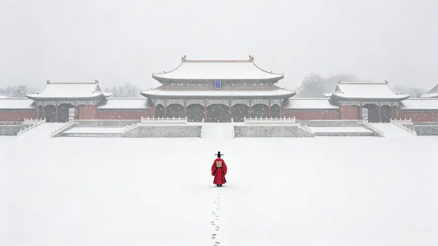 3k冬日壁纸-古风 - 壁纸-宫殿「哲风壁纸」