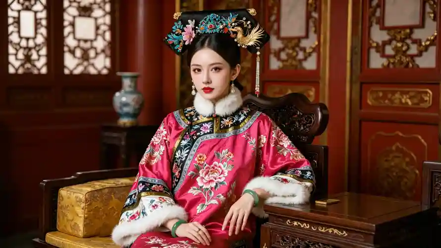 3k刺绣壁纸-古装 - 壁纸-宫廷「哲风壁纸」