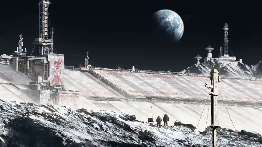 3k地球壁纸-基建 - 太空-月球「哲风壁纸」