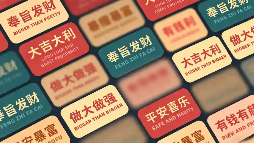 3k喜庆壁纸-国潮 - 壁纸-复古「哲风壁纸」