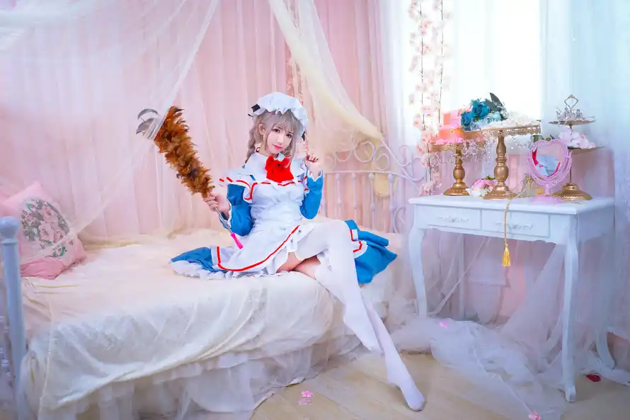 6k书桌壁纸-室内 - 少女-灰奈「哲风壁纸」