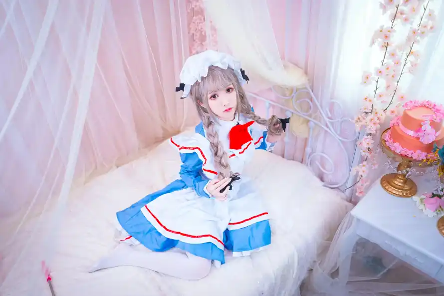 6k可爱壁纸-室内 - 少女-灰奈「哲风壁纸」