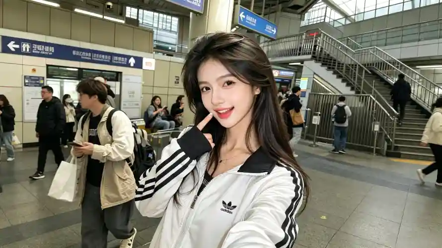 3k壁纸壁纸-甜酷 - 红唇-美女「哲风壁纸」