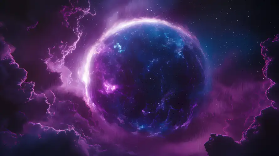 2k云层壁纸-光环 - 太空-宇宙「哲风壁纸」