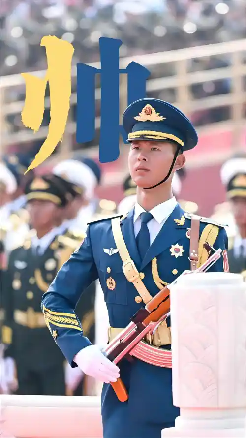 4k军人壁纸 - 军装 - 持枪 - 礼兵「哲风壁纸」