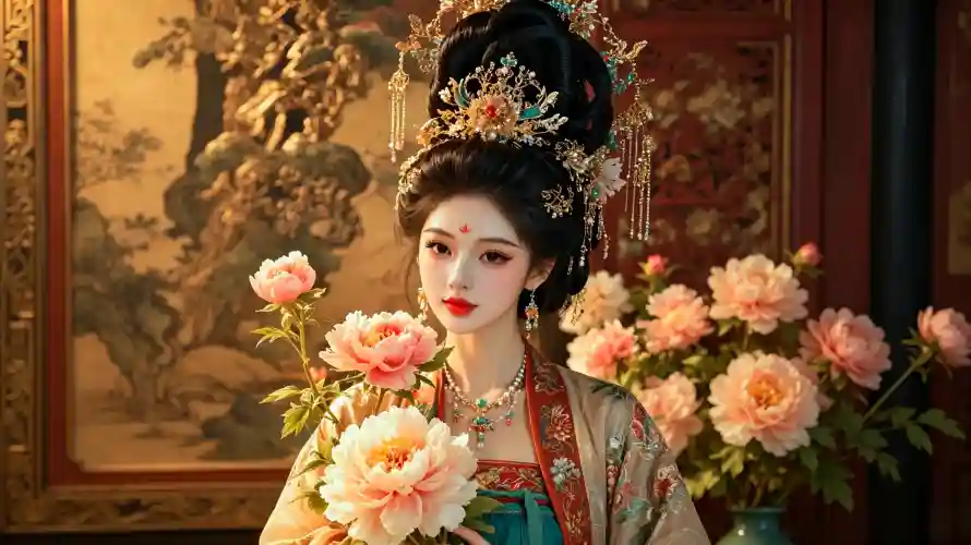 4k发冠壁纸 - 古典 - 古风 - 国风「哲风壁纸」 4k发冠壁纸 - 古典 - 古风 - 国风「哲风壁纸」