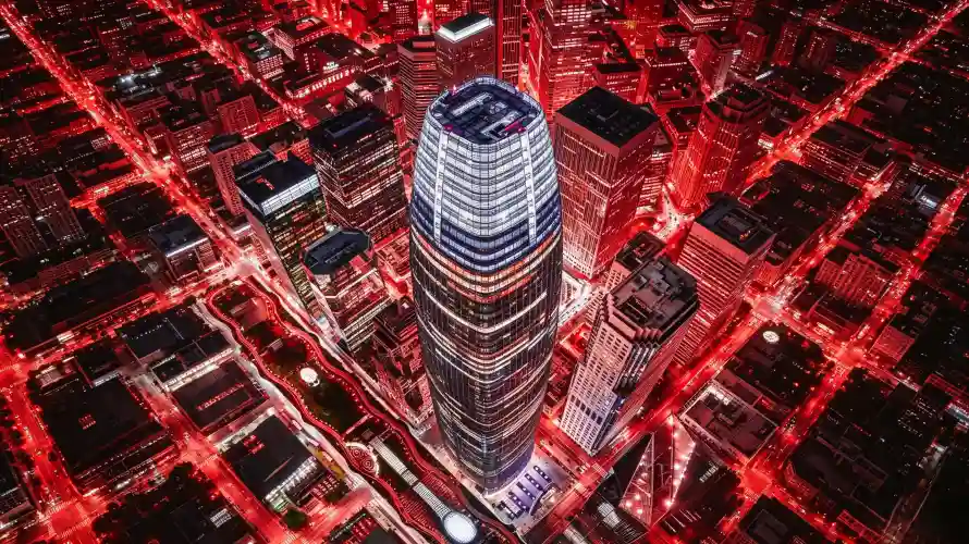 3k壁纸壁纸-建筑 - 航拍-都市「哲风壁纸」